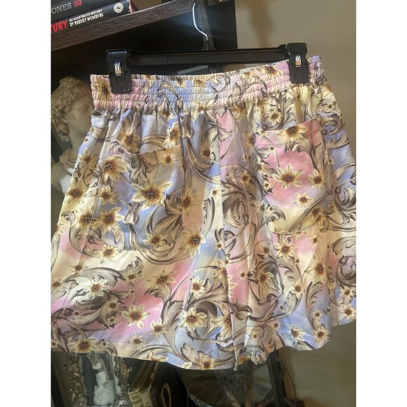 Agua Bendita x REVOLVE Watts Shorts Multicolor Womens Size Large - Picture 3 of 4